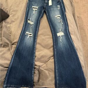 BRAND NEW super soft and stretch flare jeans!!